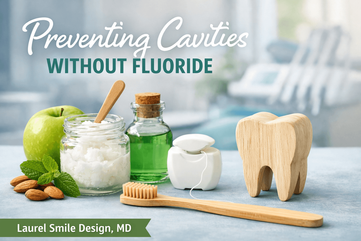Preventing cavities without fluoride at Laurel Smile Design, MD