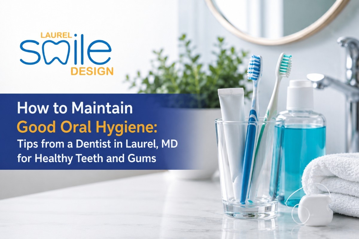 How to Maintain Good Oral Hygiene: Tips from a Dentist in Laurel, MD for Healthy Teeth and Gums