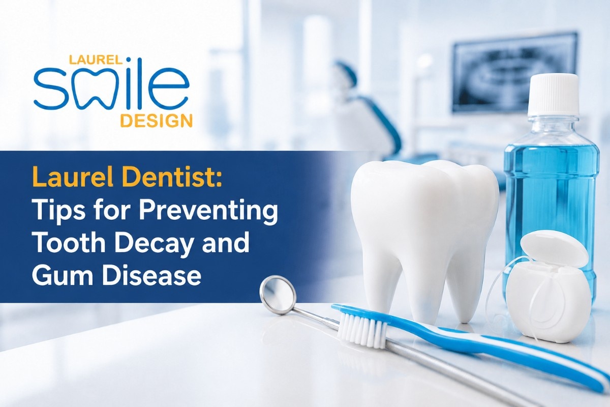 Laurel Dentist: Tips for Preventing Tooth Decay and Gum Disease