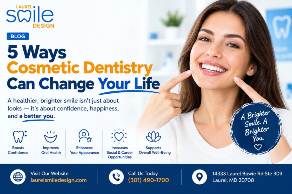 cosmetic dentistry in Laurel, MD