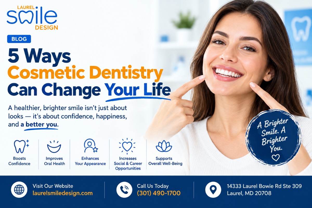 5 Ways Cosmetic Dentistry Can Change Your Life